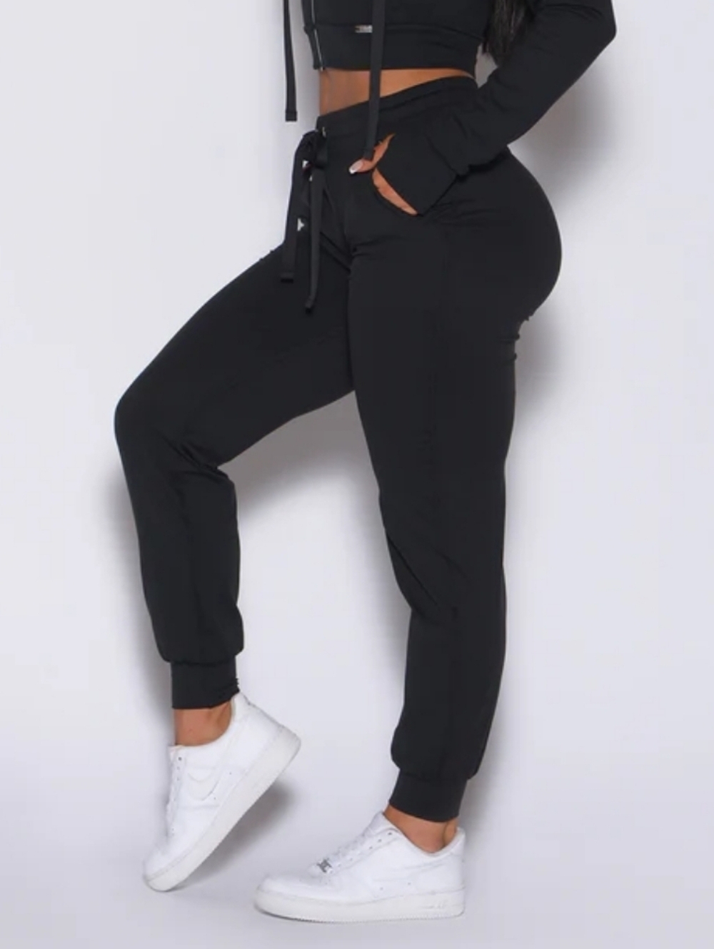 Bombshell Sportswear Cozy Joggers Size M In Black